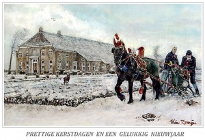 friese-kerstkaart